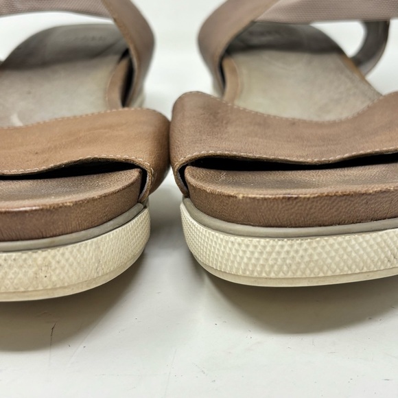 EILEEN FISHER Women’s Quartz Tan SPREE SPORT Sandal Adjustable Ankle Strap Sz 11 - Picture 8 of 12